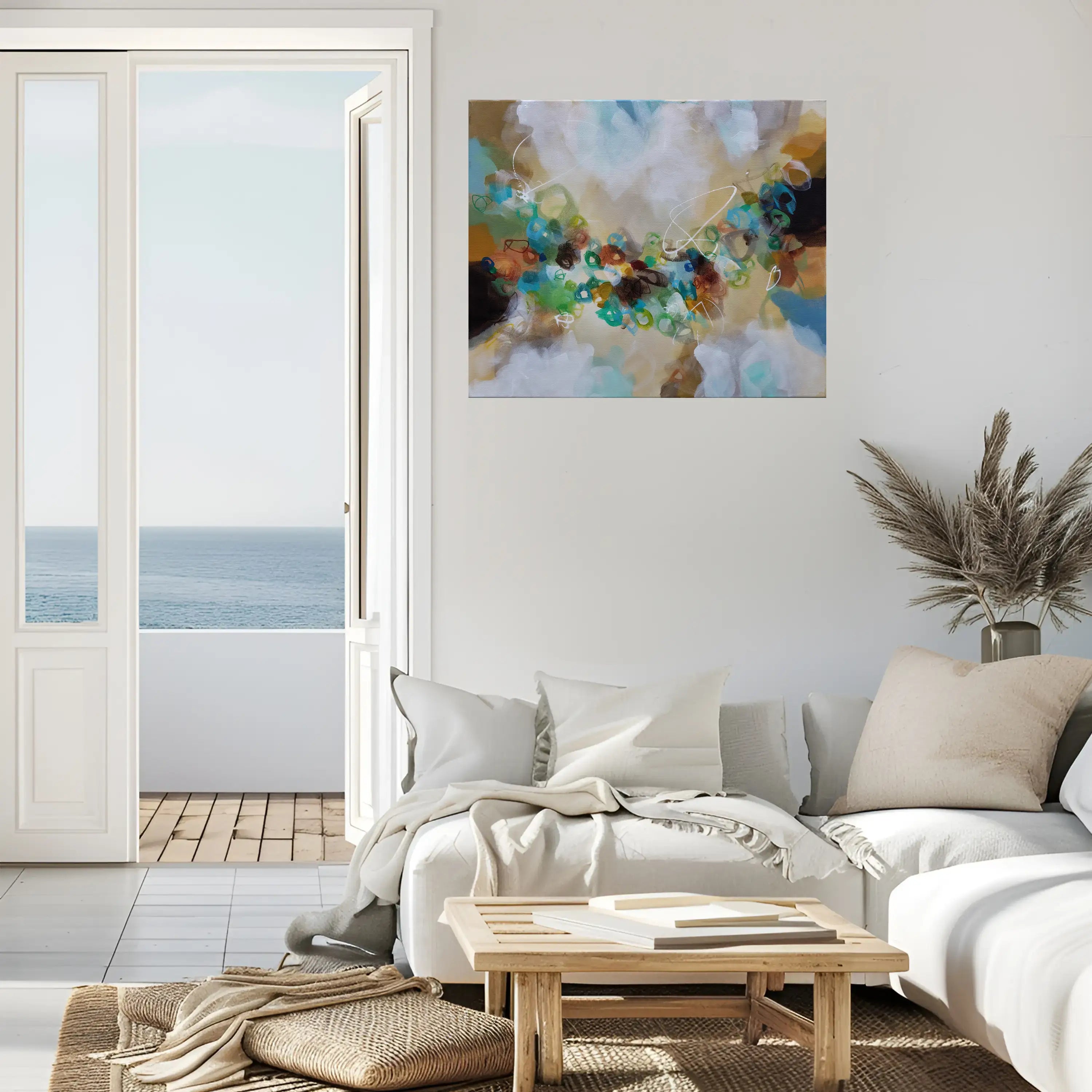 Golden Nectar III - Original Painting by Susan Wooler