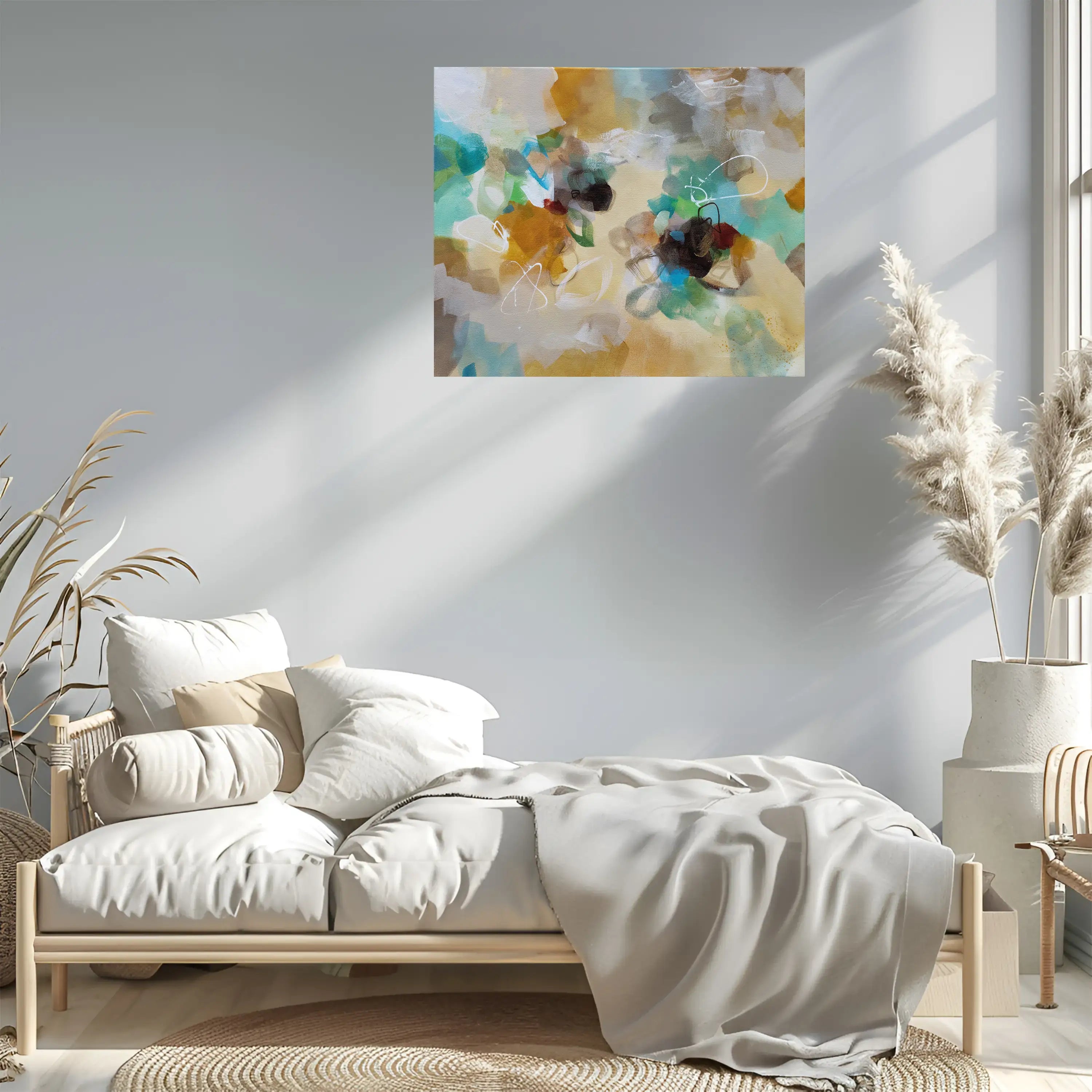 Golden Nectar II - Original Painting by Susan Wooler