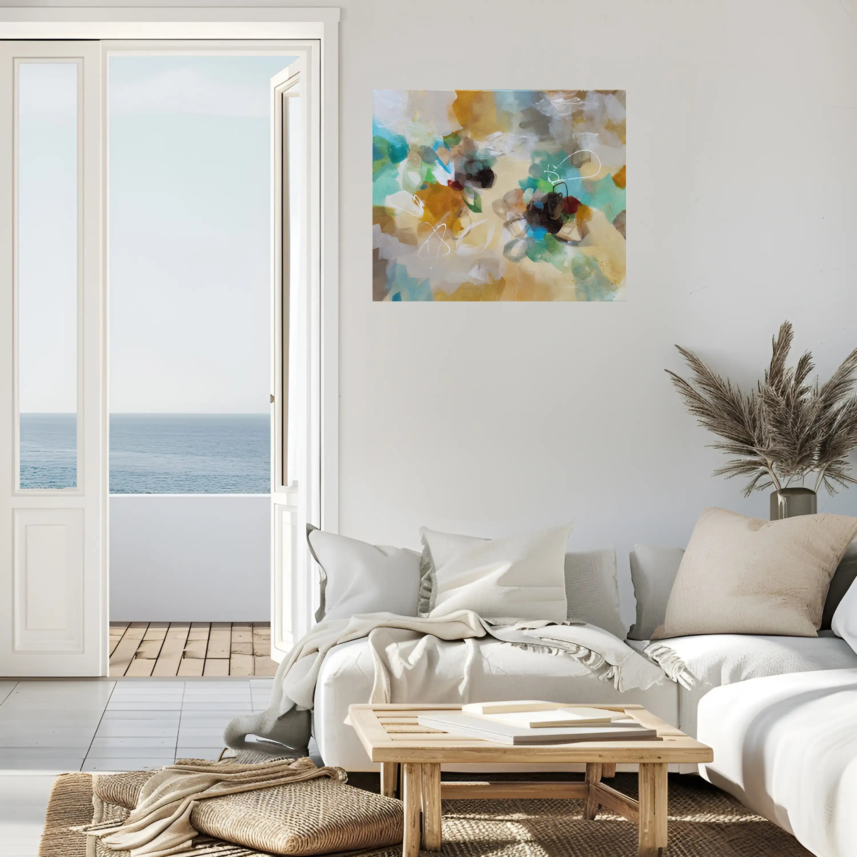 Golden Nectar II - Original Painting by Susan Wooler
