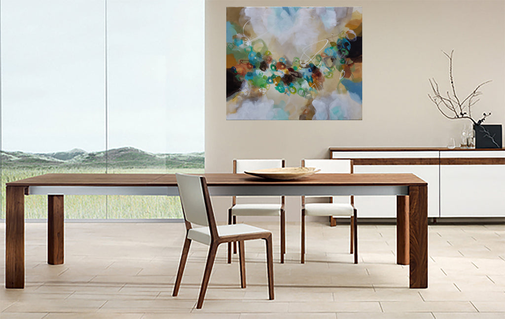 Golden Nectar III - Original Painting by Susan Wooler