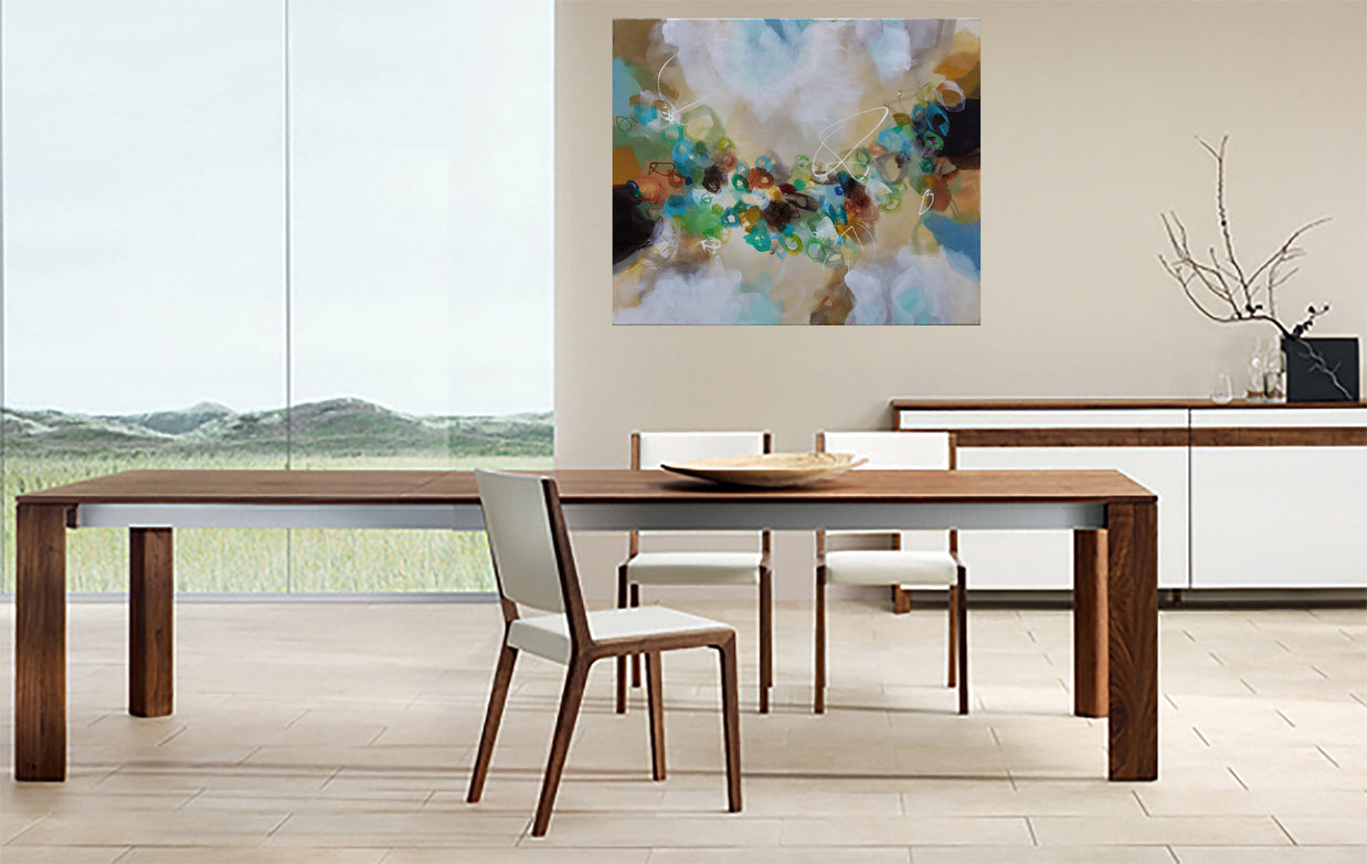 Golden Nectar III - Original Painting by Susan Wooler