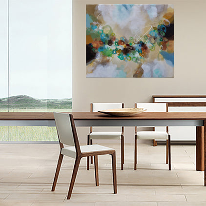 Golden Nectar III - Original Painting by Susan Wooler