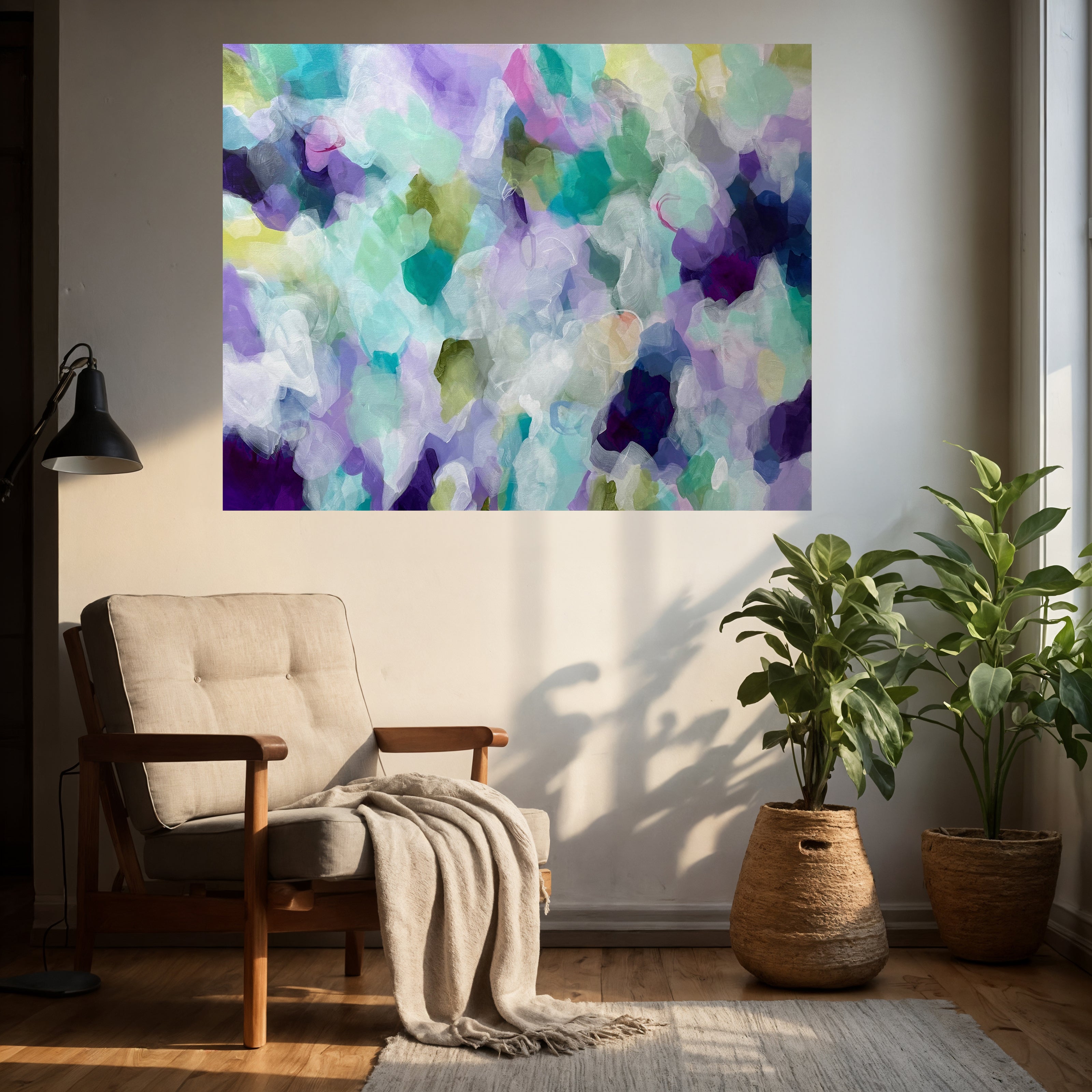 Lavender Dreams - Original Painting by Susan Wooler
