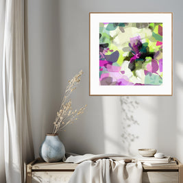 Tropical Palm I - Framed Print on Paper by Susan Wooler