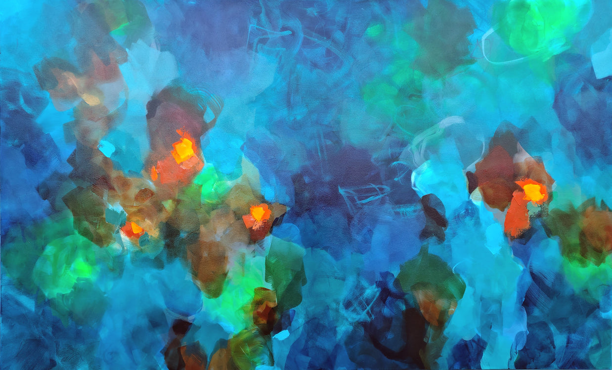 Living By The River Painting - Original Painting by Susan Wooler