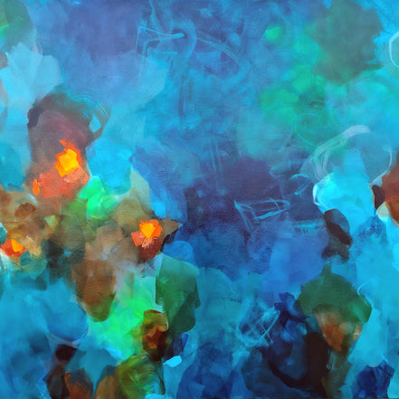 Living By The River Painting - Original Painting by Susan Wooler