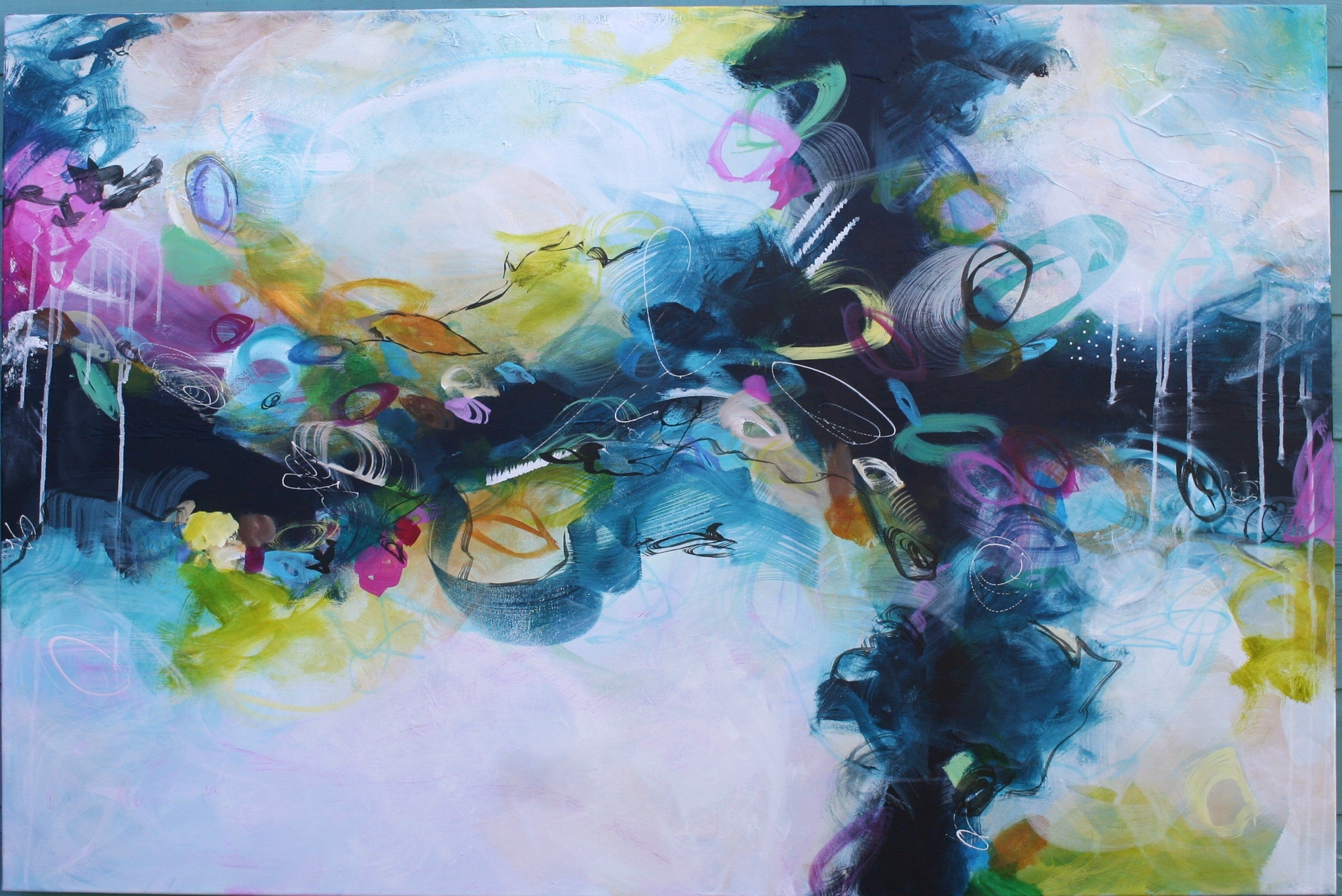 Wild Nights - Original Painting by Susan Wooler