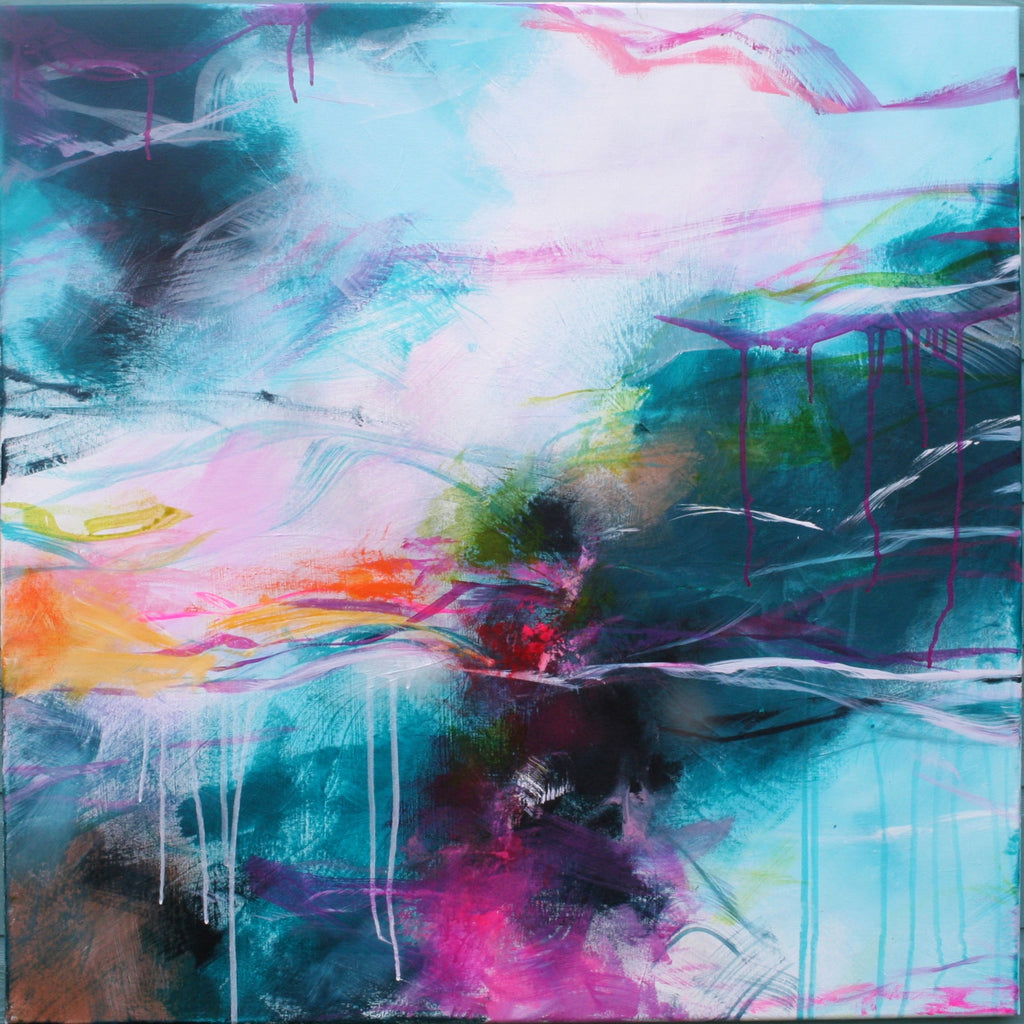 Coming Back Home Triptych - Original Painting by Susan Wooler