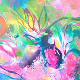 Feel As Free As The Wildflowers - Original Painting by Susan Wooler