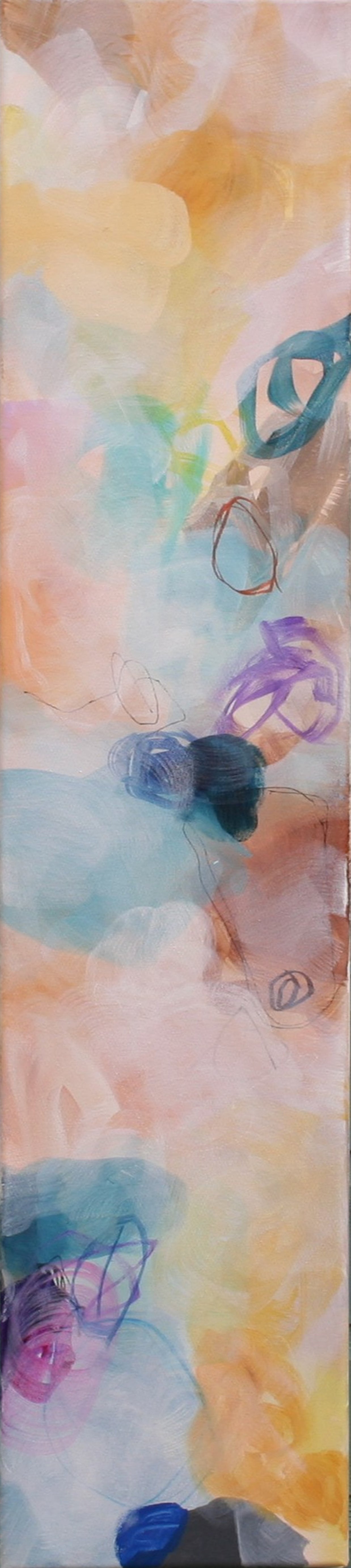 Flowers In The Wind - Original Painting by Susan Wooler