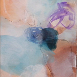 Flowers In The Wind - Original Painting by Susan Wooler