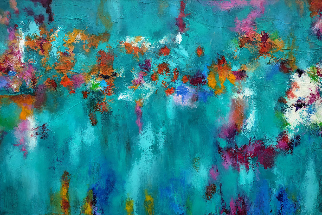 Where the Ridge Meets the Deep - Original Painting by Susan Wooler