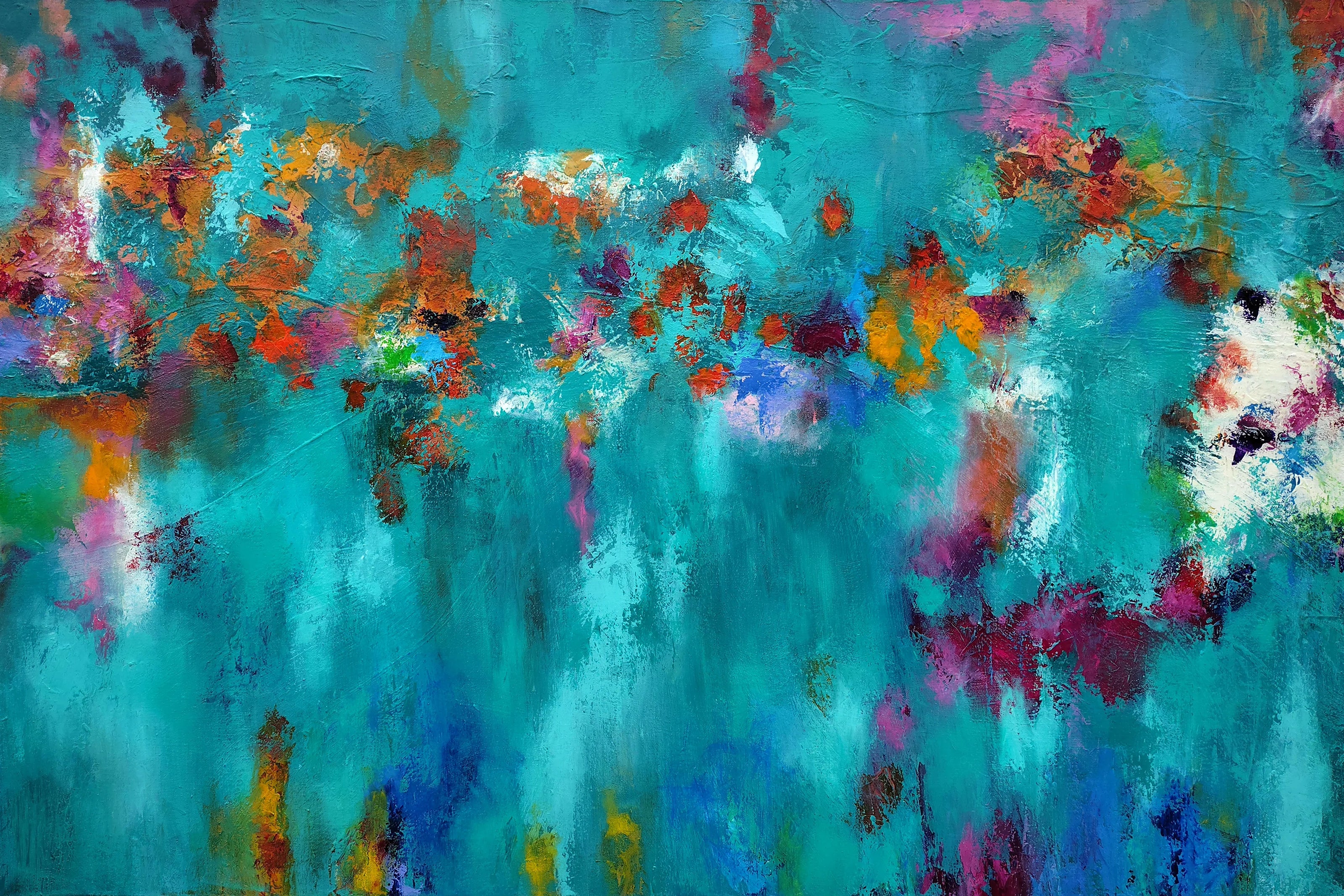 Where the Ridge Meets the Deep - Original Painting by Susan Wooler