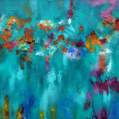 Where the Ridge Meets the Deep - Original Painting by Susan Wooler
