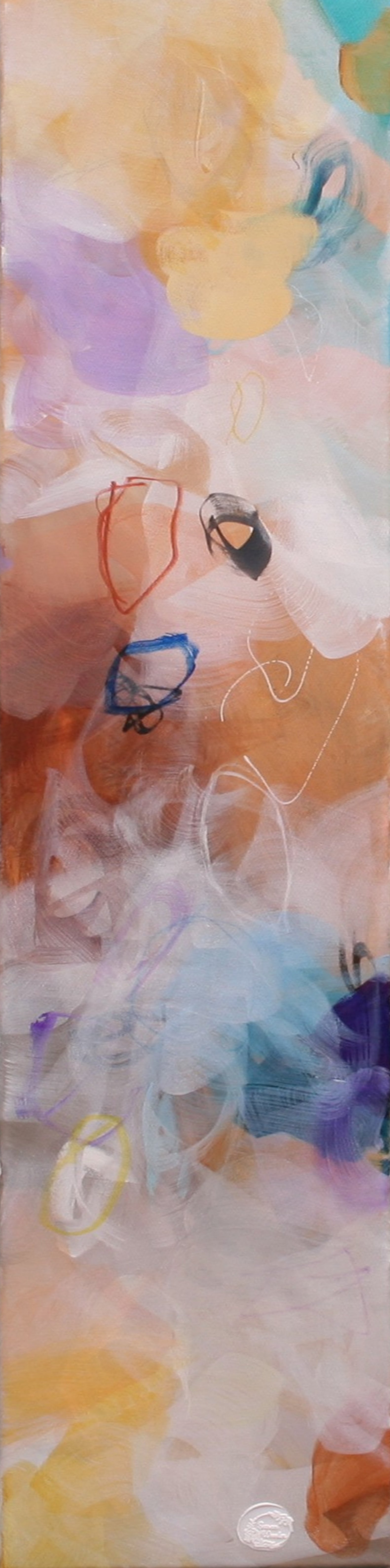 Flowers In The Wind - Original Painting by Susan Wooler