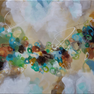 Golden Nectar III - Original Painting by Susan Wooler