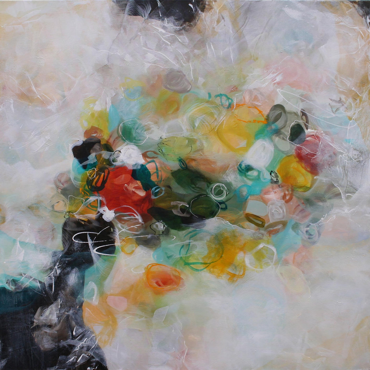 Nectar for the Bees - Original Painting by Susan Wooler