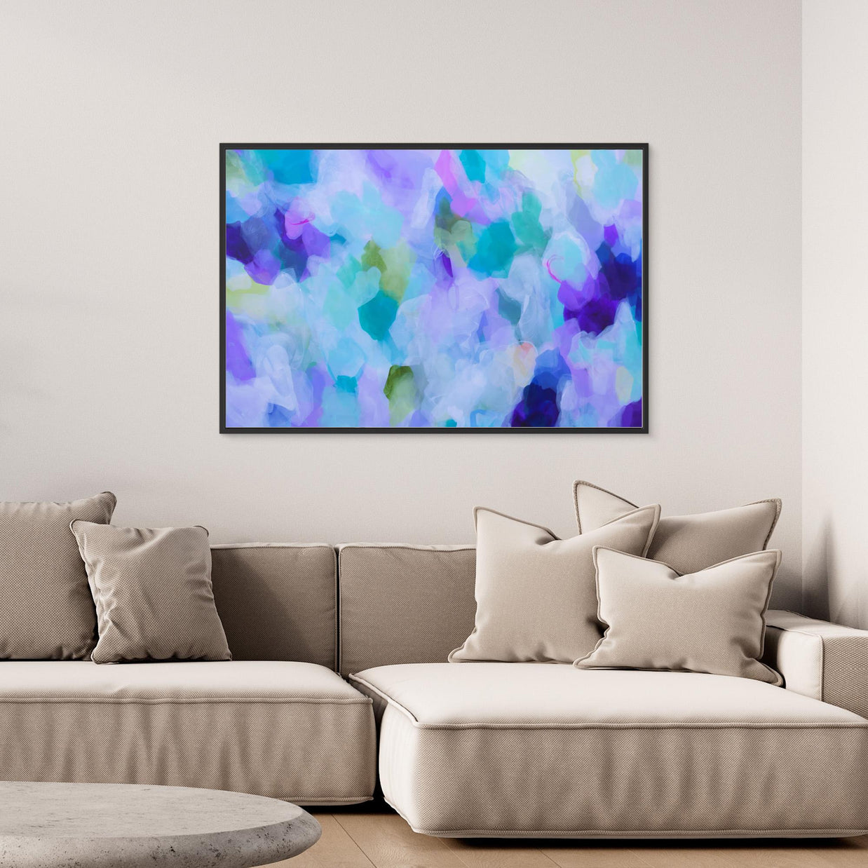Lavender Dreams - Framed Canvas Print by Susan Wooler
