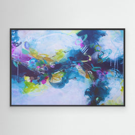 Wild Nights - Framed Canvas Print by Susan Wooler