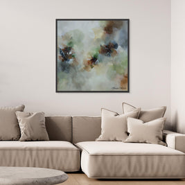 Earth Echoes - Framed Canvas Print by Susan Wooler