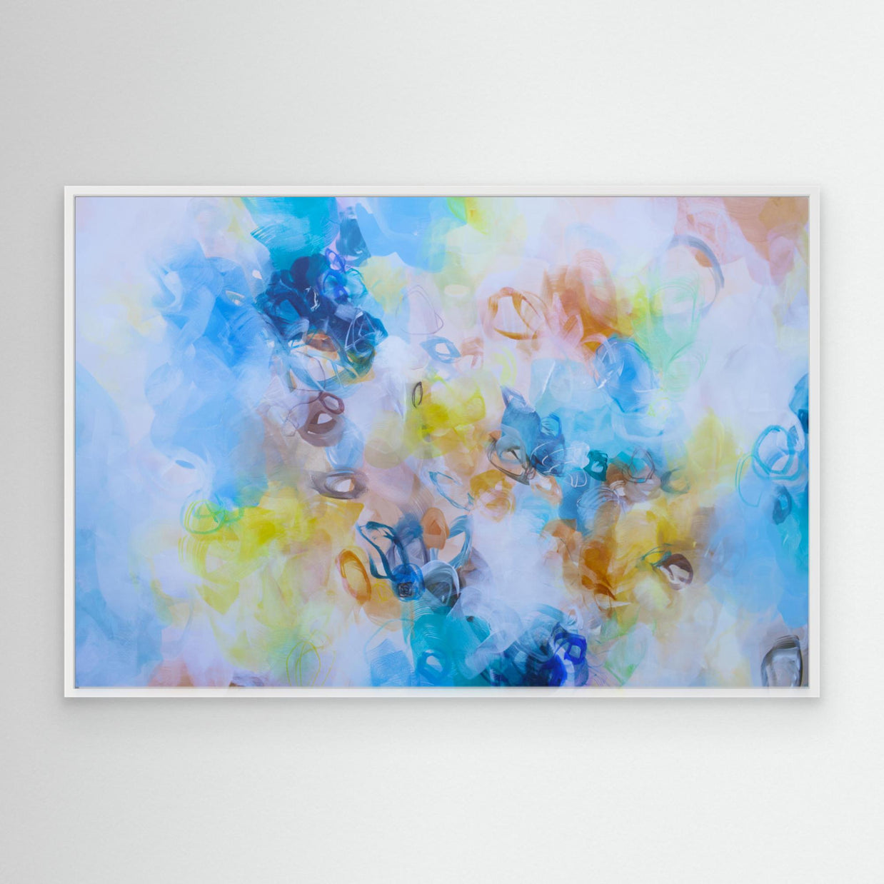 A thousand moments - Framed Canvas Print by Susan Wooler