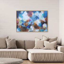 Feel The Earth Beneath Your Feet - Framed Canvas Print by Susan Wooler