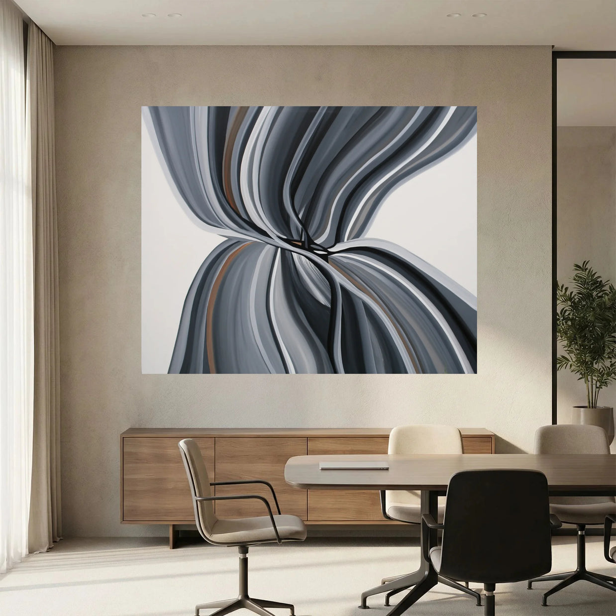 XXL Structural Flow - Original Painting by Susan Wooler