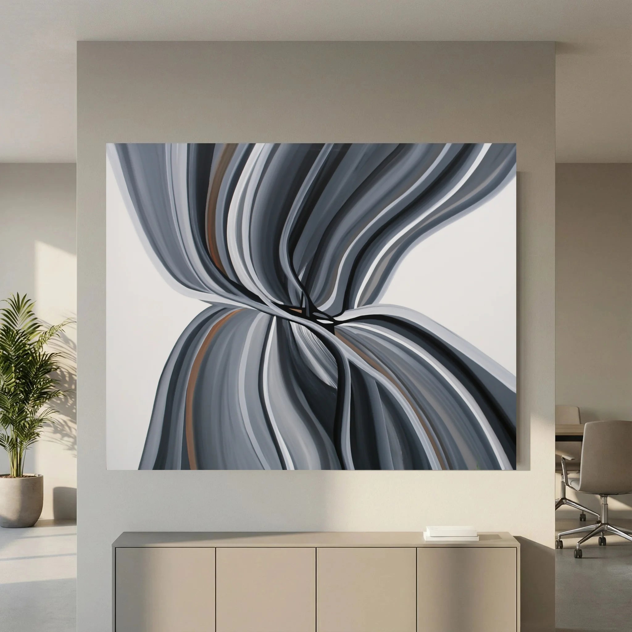 XXL Structural Flow - Original Painting by Susan Wooler