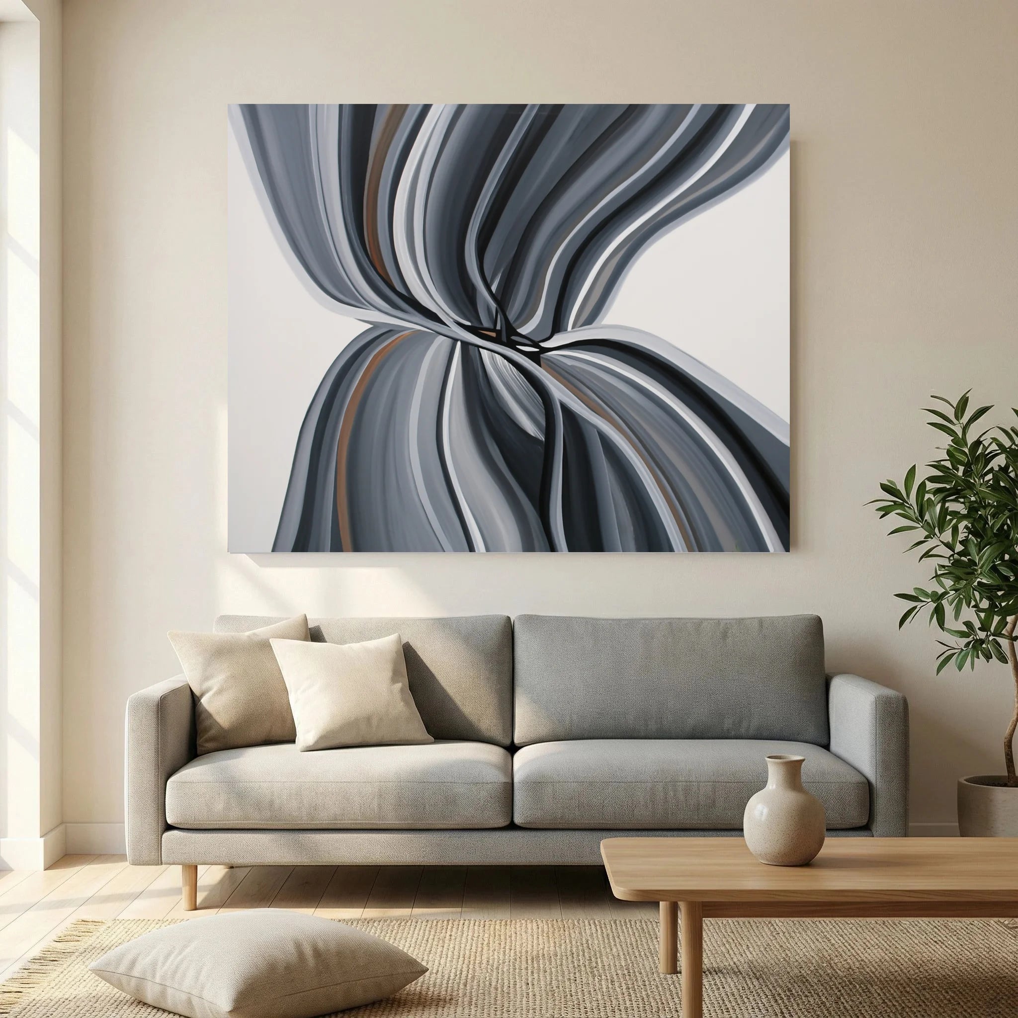 XXL Structural Flow - Original Painting by Susan Wooler