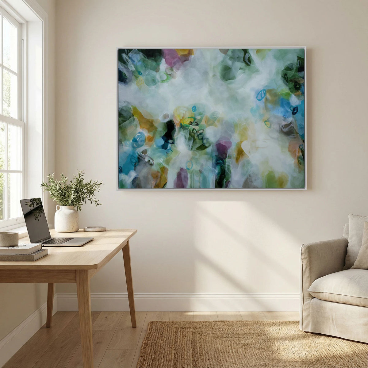 A Fleeting Moment- Framed Canvas Print