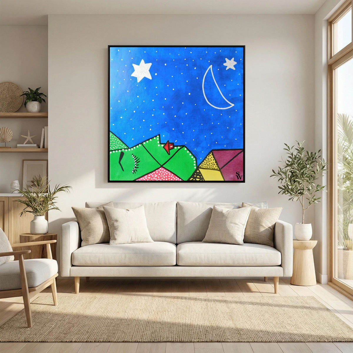 Midsummer Night's Dream - Framed Canvas Print