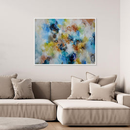 A Thousand Moments II - Framed Canvas Print by Susan Wooler
