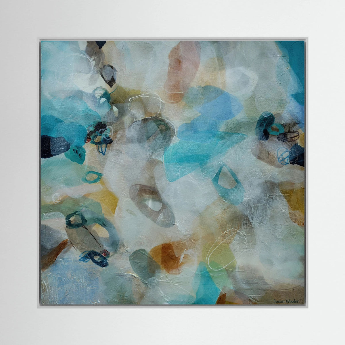 Haven of Peace - Framed Canvas Print