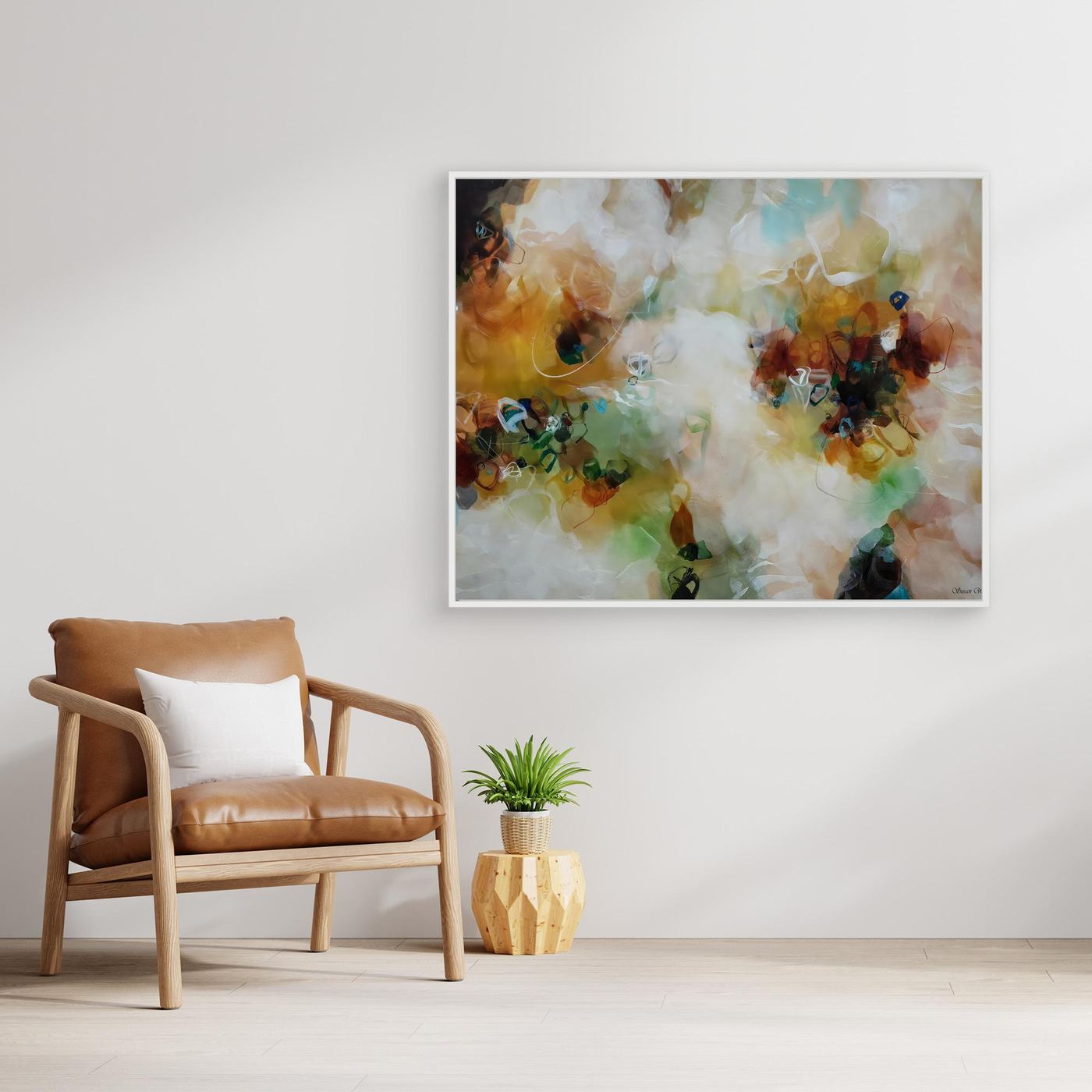 Winds of Change II - Framed Canvas Print by Susan Wooler