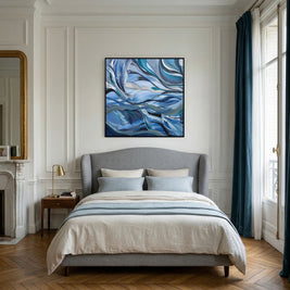 Surge - Framed Canvas Print