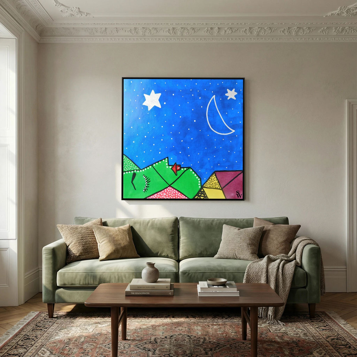 Midsummer Night's Dream - Framed Canvas Print