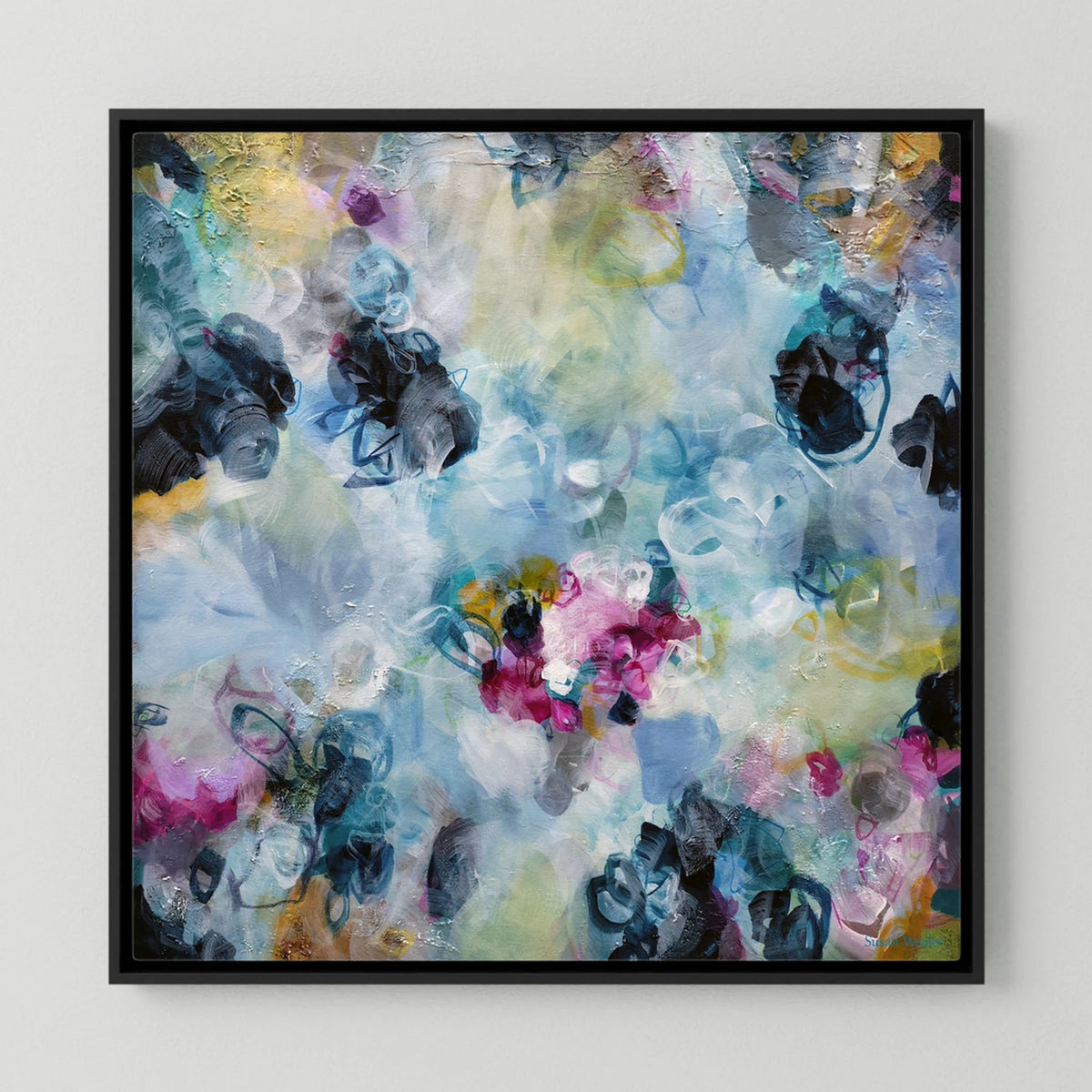 Petunia Blooms - Framed Canvas Prints