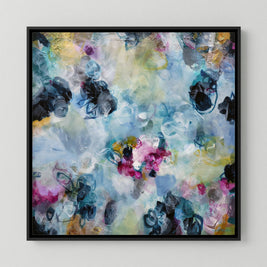 Petunia Blooms - Framed Canvas Prints