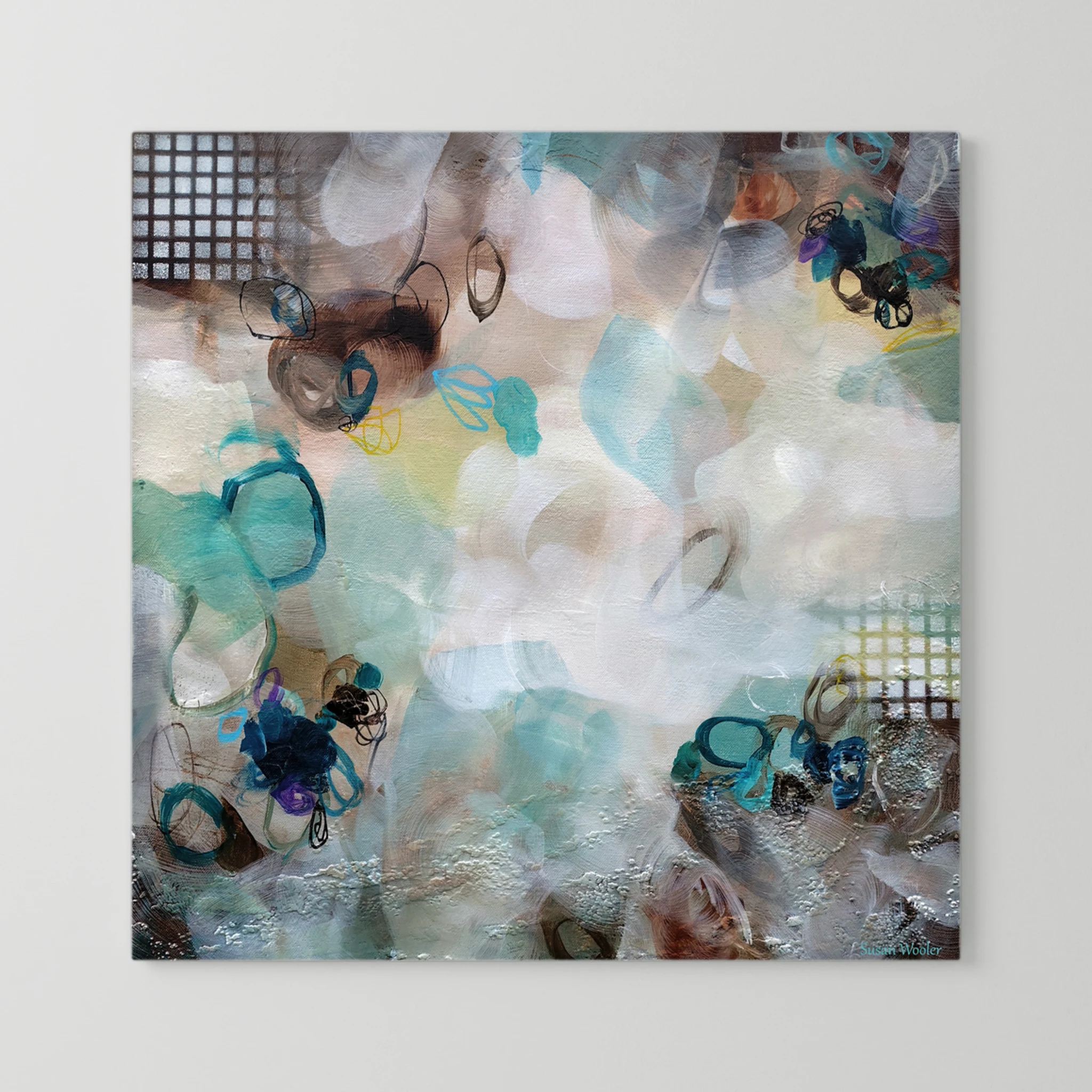 Mountain Dawn - Framed Canvas Print