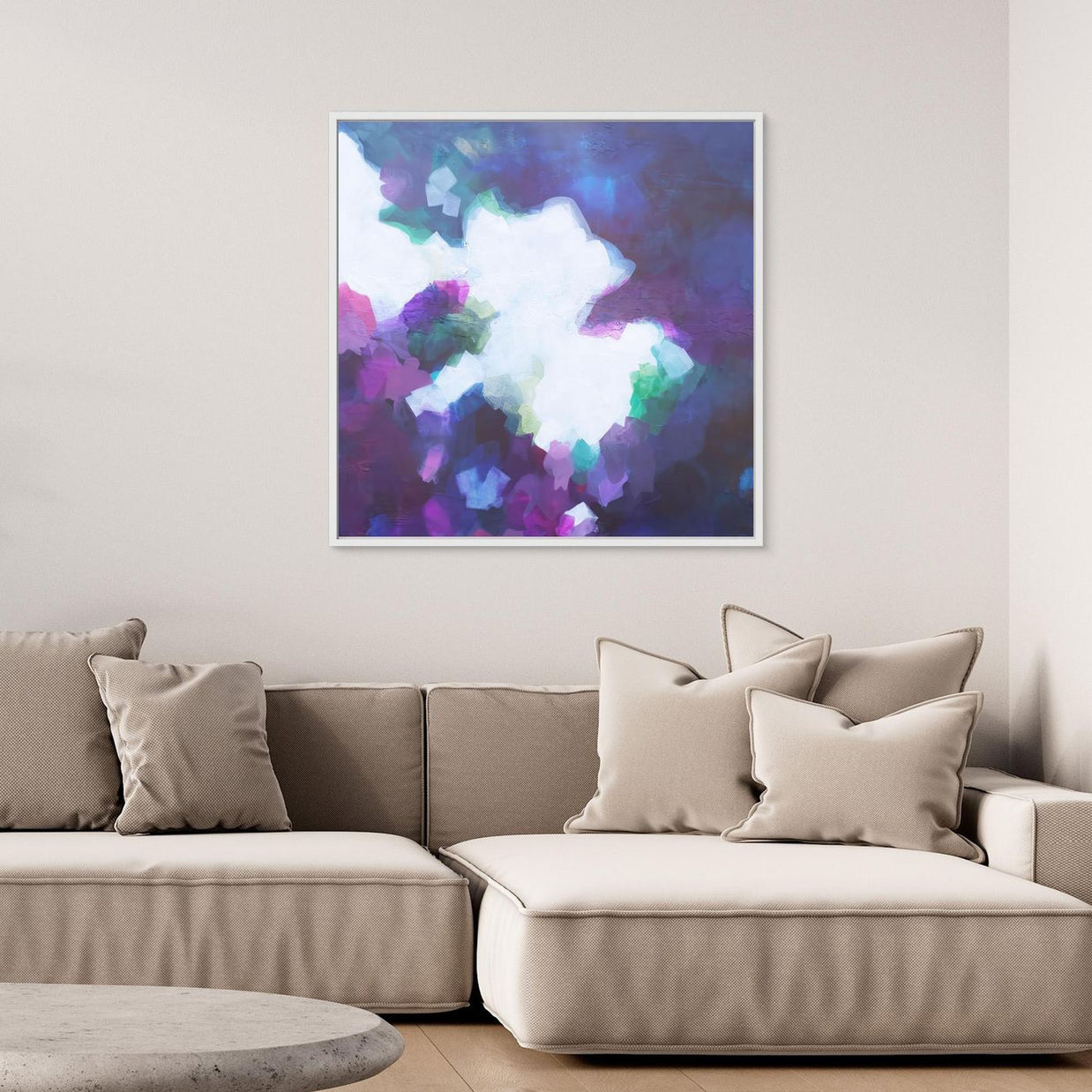 Somewhere Only We Know - Framed Canvas Print