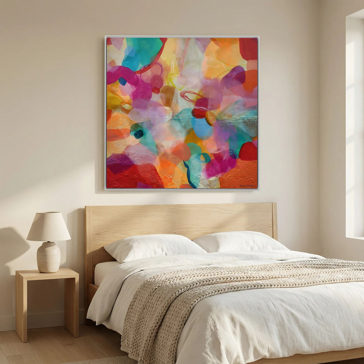 Just Within Reach - Framed Canvas Print