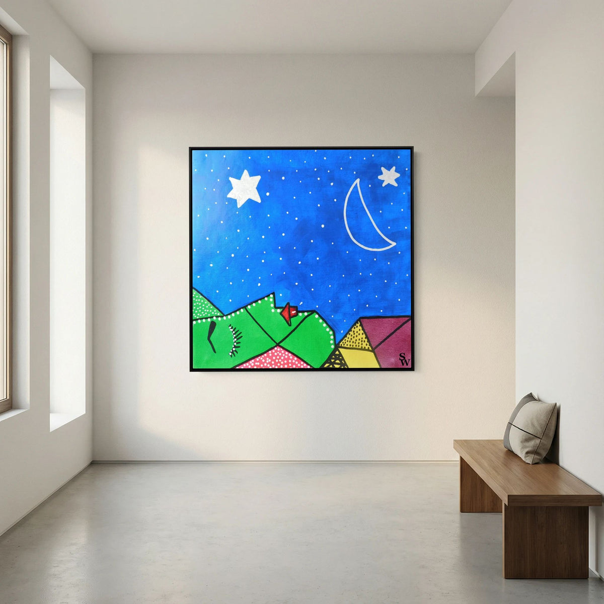 Midsummer Night's Dream - Framed Canvas Print