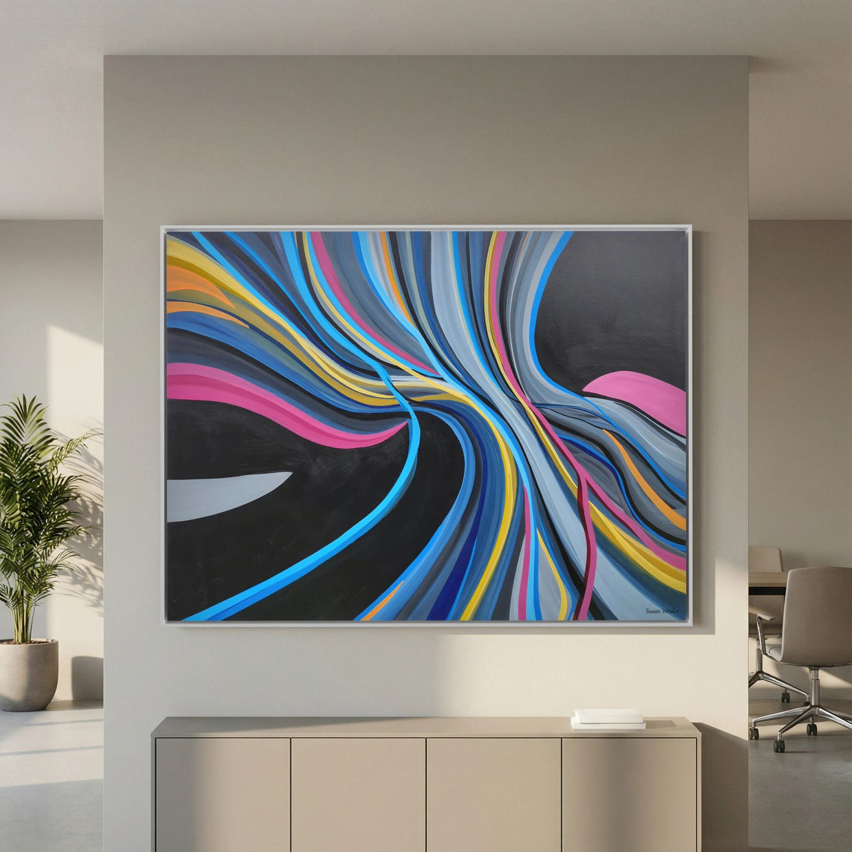 Equivocation - Framed Canvas Print