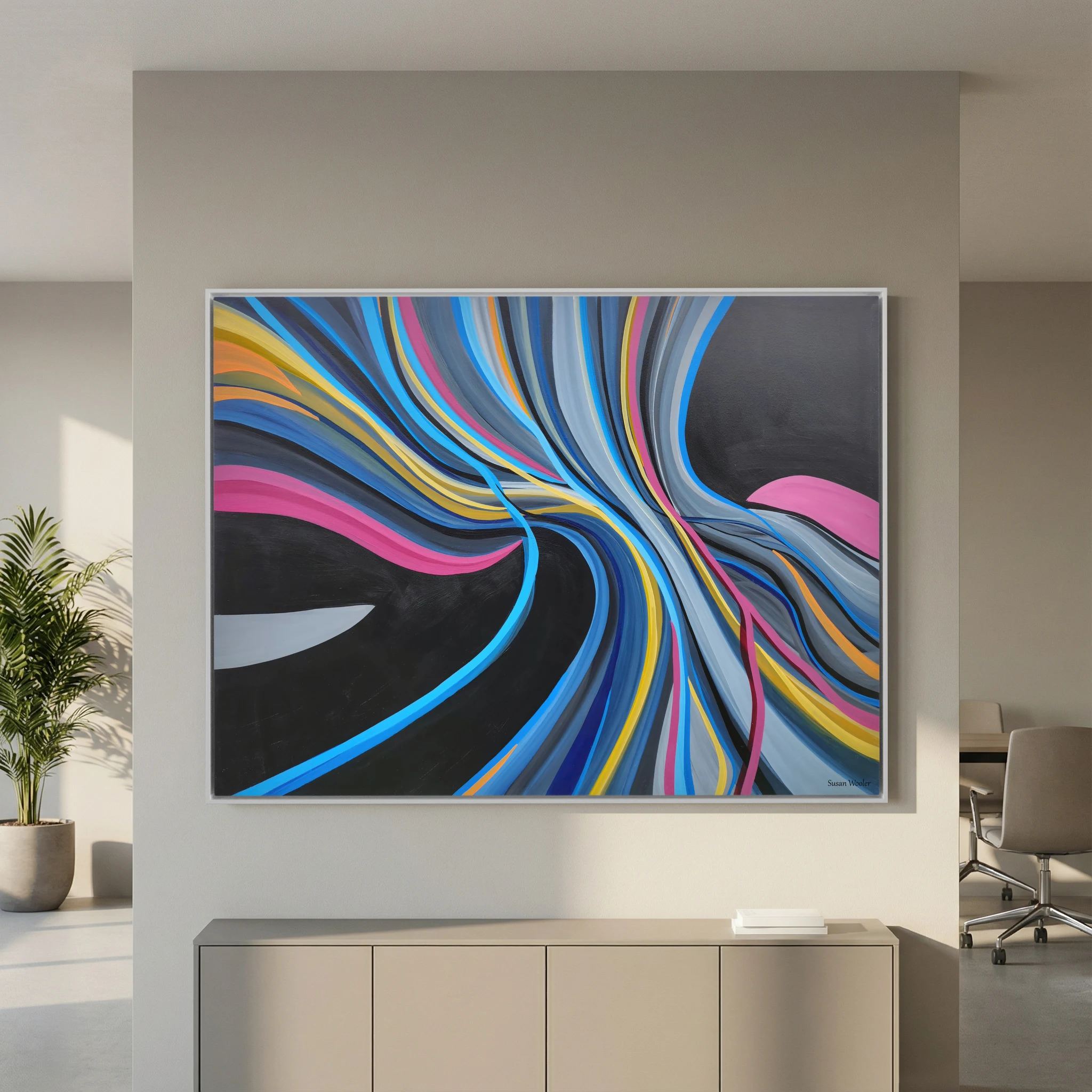 Equivocation - Framed Canvas Print