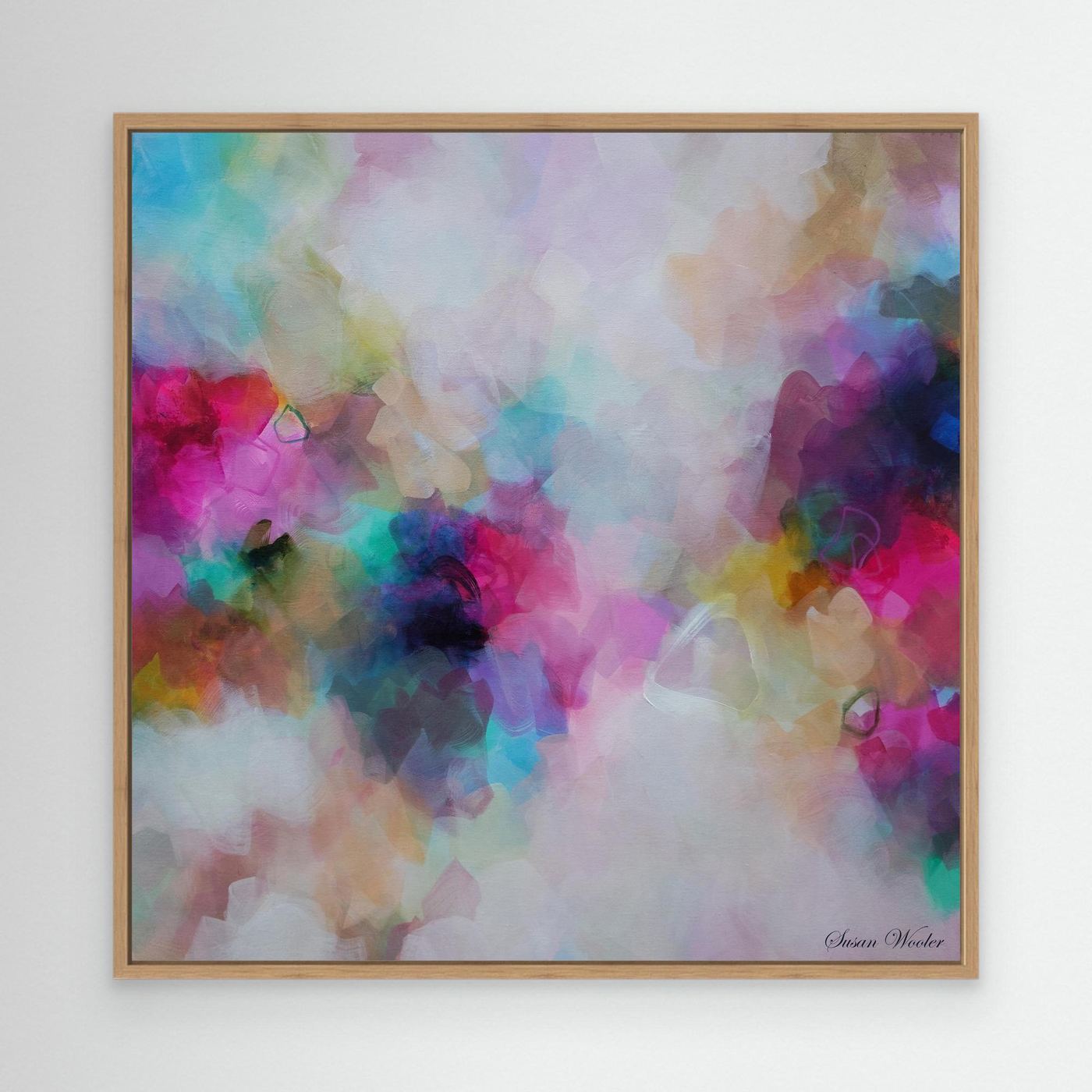 Douceur de Vivre - Framed Canvas Print by Susan Wooler