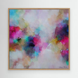 Douceur de Vivre - Framed Canvas Print by Susan Wooler