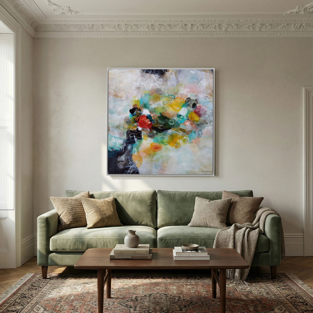 Nectar for the Bees - Framed Canvas Print