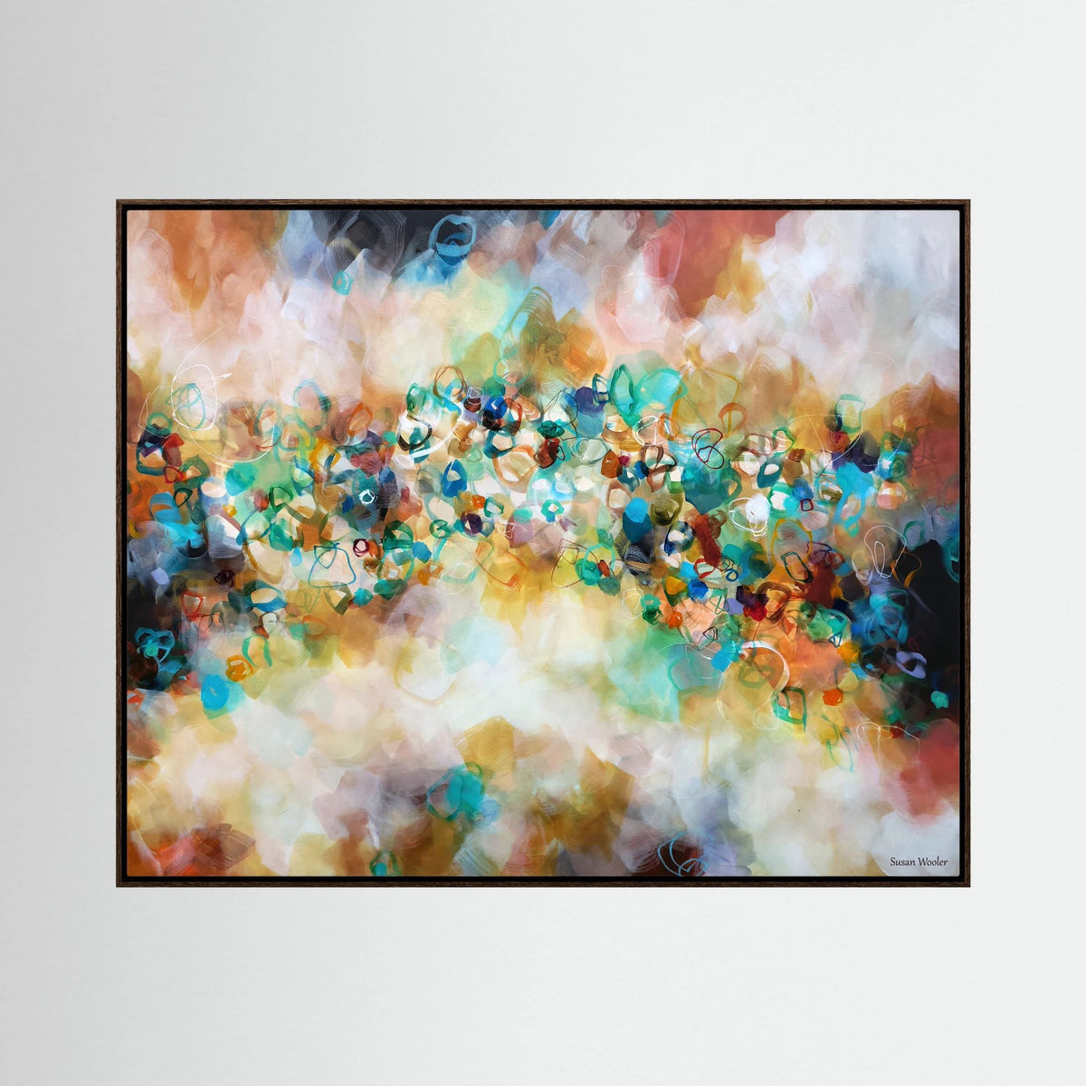 Golden Hour - Framed Canvas Print
