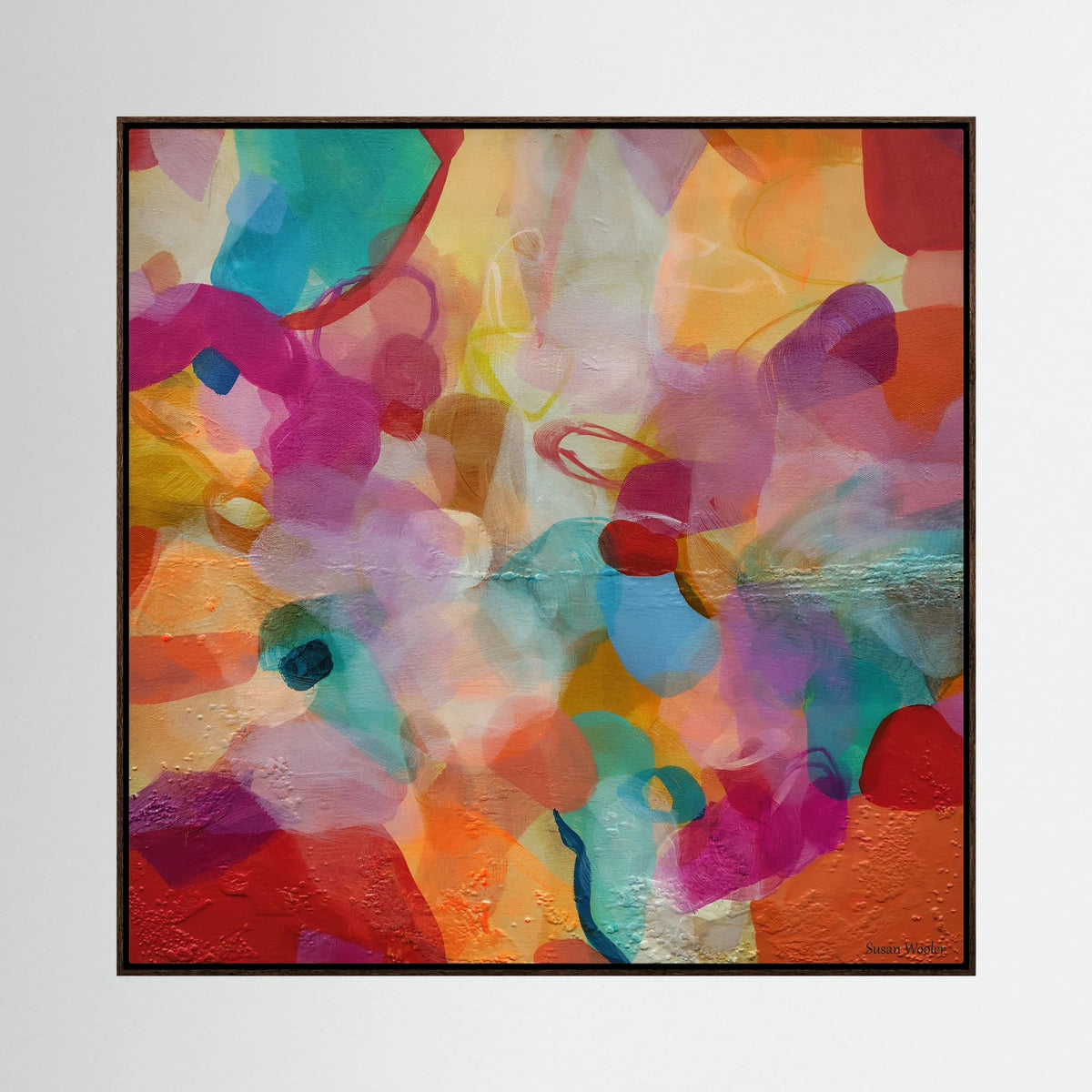 Just Within Reach - Framed Canvas Print