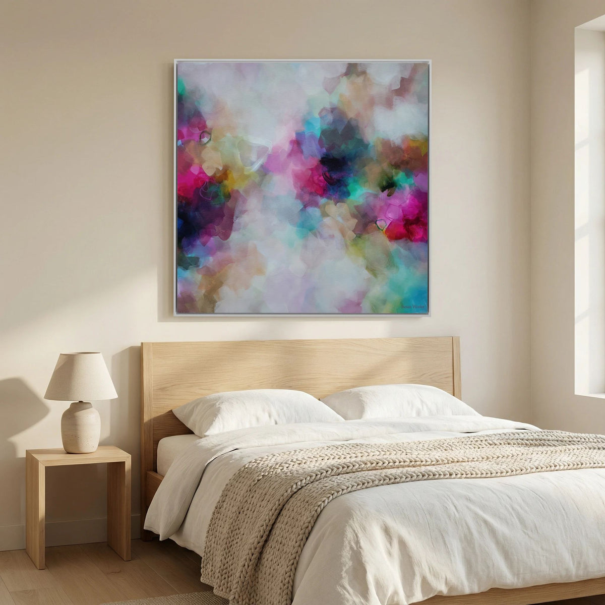 Douceur de Vivre - Framed Canvas Print